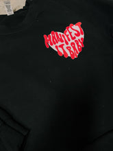 Load image into Gallery viewer, Manifest It, Baby – Black Hanes Crewneck (Front &amp; Back Print)
