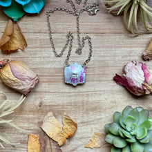 Load image into Gallery viewer, 111 - Sterling Silver Easter Blue Turquoise Bar Necklace by Jason Ogg