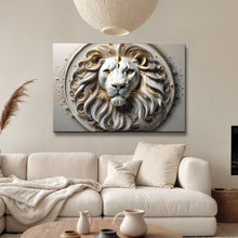 Load image into Gallery viewer, 3D Majestic Lion Wall Art VI