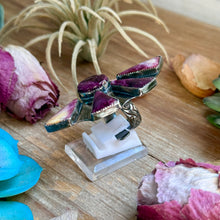 Load image into Gallery viewer, MJ Purple Spiny Oyster Ring – Sterling Silver Adjustable Band