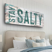 Load image into Gallery viewer, Stay Salty Coastal Sign VI
