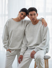 Load image into Gallery viewer, Basics Cloud Grey Unisex Crewneck