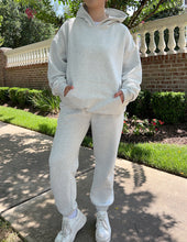 Load image into Gallery viewer, Basics Cloud Grey Unisex Hoodie