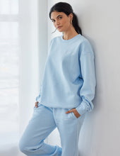 Load image into Gallery viewer, Basics Dream Blue Unisex Crewneck