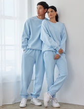 Load image into Gallery viewer, Basics Dream Blue Unisex Crewneck