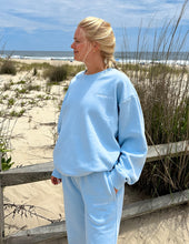 Load image into Gallery viewer, Basics Dream Blue Unisex Crewneck