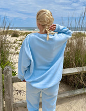 Load image into Gallery viewer, Basics Dream Blue Unisex Crewneck