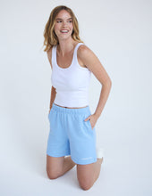 Load image into Gallery viewer, Basics Lake Blue Women's Short