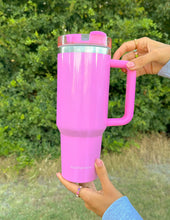 Load image into Gallery viewer, Basics Pink 40 oz Tumbler