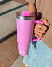 Load image into Gallery viewer, Basics Pink 40 oz Tumbler