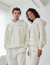 Load image into Gallery viewer, Basics White Sand Unisex Hoodie