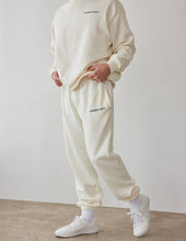 Load image into Gallery viewer, Basics White Sand Unisex Sweatpant