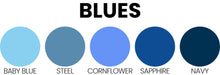 Load image into Gallery viewer, Blue Tones Personalized Minky Blanket