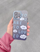 Load image into Gallery viewer, Blue You Are So Loved Frosted Phone Case