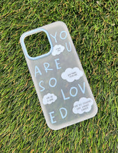 Load image into Gallery viewer, Blue You Are So Loved Frosted Phone Case