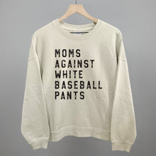 Load image into Gallery viewer, Moms Against White Baseball Pants