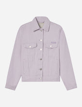 Load image into Gallery viewer, But God Cropped Denim Jacket