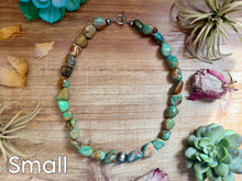 Load image into Gallery viewer, Turquoise Nugget Statement Necklace