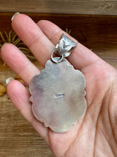 Load image into Gallery viewer, Bumblebee Jasper Pendant – Sterling Silver, Bright Yellow