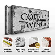 Load image into Gallery viewer, Coffee and Wine Sign