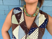 Load image into Gallery viewer, Turquoise Nugget Statement Necklace