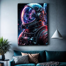 Load image into Gallery viewer, Cool Astronaut Glow Wall Art