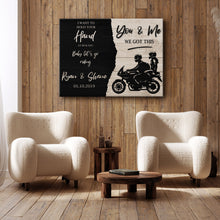 Load image into Gallery viewer, We Got This Bikers Couple Sign