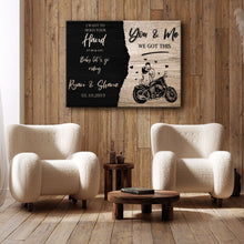 Load image into Gallery viewer, We Got This Bikers Couple Sign