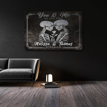 Load image into Gallery viewer, We Got This Skeleton Personalized Sign - Unique Anniversary Gift Idea