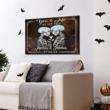 Load image into Gallery viewer, We Got This Skeleton Couple Sign IV