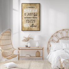 Load image into Gallery viewer, A Perfect Marriage Sign