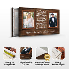 Load image into Gallery viewer, A Perfect Marriage Is Just Two Imperfect People Sign