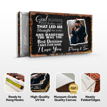Load image into Gallery viewer, God Bless The Broken Road That Led Me To You Sign