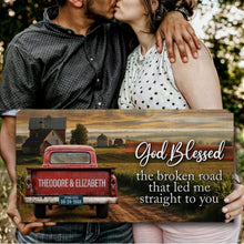 Load image into Gallery viewer, Custom Vintage Truck Couple Sign