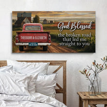Load image into Gallery viewer, Custom Vintage Truck Couple Sign