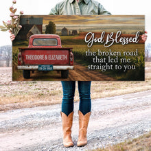 Load image into Gallery viewer, Custom Vintage Truck Couple Sign
