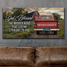 Load image into Gallery viewer, Custom Vintage Truck Couple Sign V