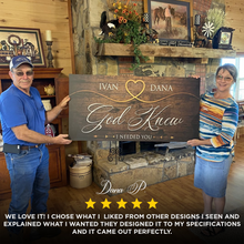 Load image into Gallery viewer, God Knew Sign II