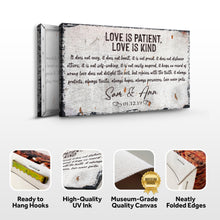 Load image into Gallery viewer, Love Is Patient, Love Is Kind Sign