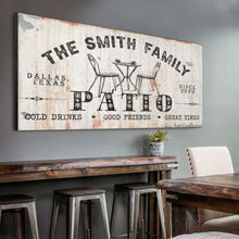Load image into Gallery viewer, Family Patio Sign