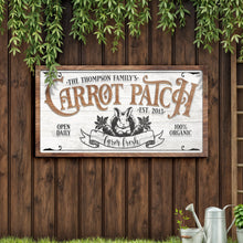 Load image into Gallery viewer, Carrot Patch Easter Sign II