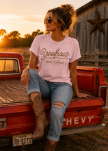 Load image into Gallery viewer, Yeehaw and Amen Christian Graphic Tee