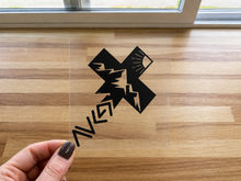 Load image into Gallery viewer, Greater Than the Highs &amp; Lows Cross UV DTF Decal