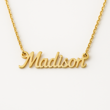 Load image into Gallery viewer, Custom Name Jewelry - Handmade Couples Name Necklace