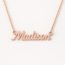 Load image into Gallery viewer, Custom Name Jewelry - Handmade Couples Name Necklace