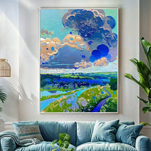 Load image into Gallery viewer, Canvas Print: "Cloud Dance"