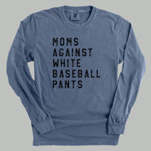 Load image into Gallery viewer, Moms Against White Baseball Pants