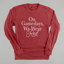 Load image into Gallery viewer, On Gamedays, We Wear Red