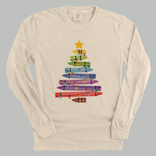 Load image into Gallery viewer, Crayon Christmas Tree