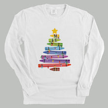 Load image into Gallery viewer, Crayon Christmas Tree